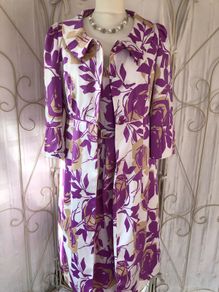 dress and coat suit.   Kate Cooper.