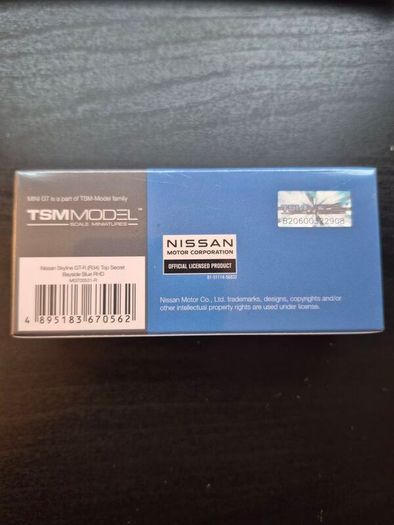 Mini GT Nissan Skyline GT-R Top Secret Bayside Blue New Sealed