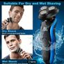 4 In 1 Mens Electric Shaver Razor Wet Dry Usb Charging Rotary Cordless Rotary Shaver Grooming Kit Image 4
