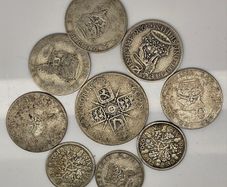 Great Britain Silver Coin Lot