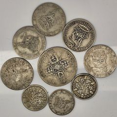 Great Britain Silver Coin Lot