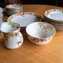 Antique China 32-Piece Tea Set Image 3