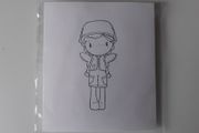 Stamp - Swiss Pixie - Kerchief Birgitta