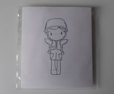 Stamp - Swiss Pixie - Kerchief Birgitta