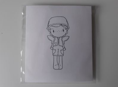 Stamp - Swiss Pixie - Kerchief Birgitta