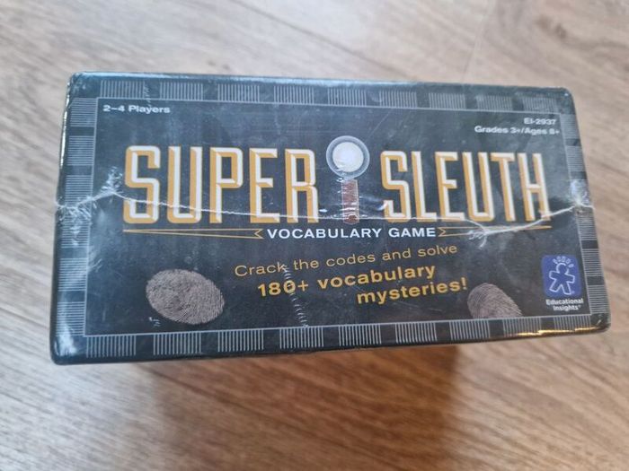 Game BNIB Super Sleuth vocabulary game