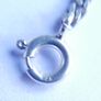 Vintage 925 Sterling Silver Identity Bracelet length 7" - 3,9g Image 9