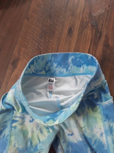 Blue leggins girls size 8-9 years