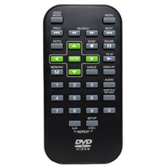 RCA DRC6289 Factory Original Green Button Portable DVD Player Remote Control