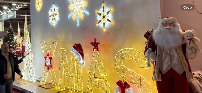 Large light up XMAS display