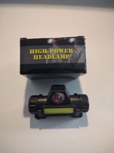 USB Charging LED Headlight - Near & Far COB Light, Multifunctional for Outdoor Fishing & Emergency, Free inspection
