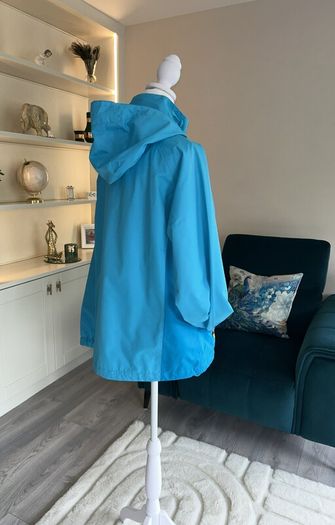 Ladies Blue Windbreaker Jacket from Dunnes Stores Size: UK 14 / EU 42