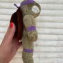 Teenage Mutant Ninja Turtles Donatello Vintage Plush Used Please look at the pictures Image 2