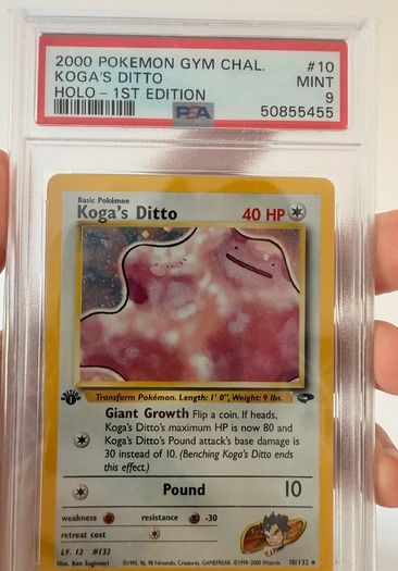 Pokemon - Kogas Ditto - First edition