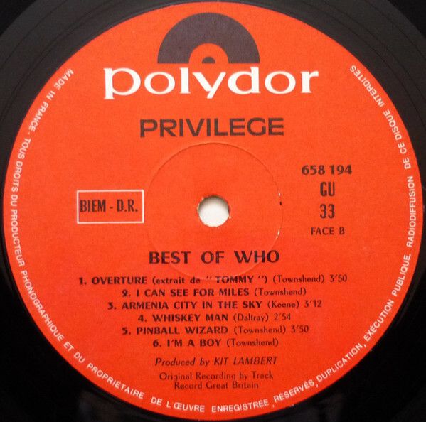 Who  Best Of The Who