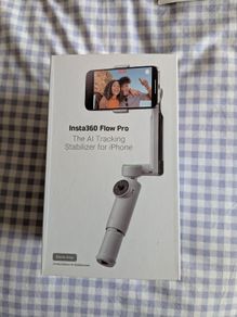 Insta360 Flow Pro Gimbal (Stone Gray) - Brand New, Opened Never Used