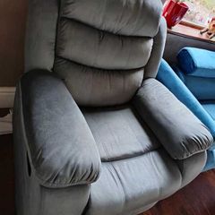 Fabric Recliner Armchair, Comfort & Style