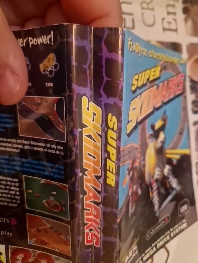 Super Skidmarks Mega Drive Arcade Retro Games Original