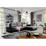 OTTAVIO Corner Sofa Bed. Modern design smart fabrics . Very comfortable Image 2