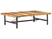 Coffee Table 142x90x42 cm Solid Reclaimed Wood