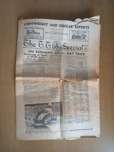 Old News Paper, TT Special