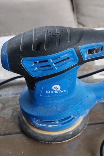 Static Arc Random Orbital Sander   Polisher 125mm   Accessories