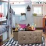 Large 2 Seater Velvet Ottoman Storage, 76 x 38 x 38cm Velvet Folding Storage Ottoman Footstool Box Toy Chest with Lid, Foldable Foot Stool Seat for Living Room, Bedroom (FREE POSTAGE) Image 2