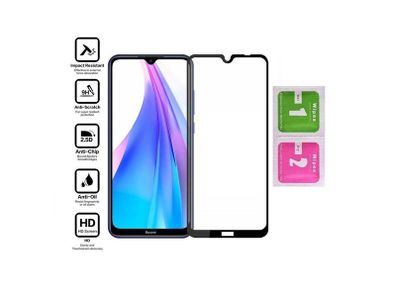 For Xiaomi Redmi Note 8T Tempered Glass 9D Curved Protector Full Coverage New - FHT07MITG