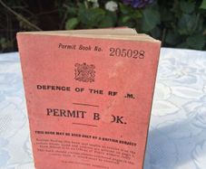 Defence Of The Realm Permit Book(WW1)