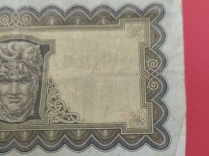 Irish 1967 Lavery Five pound banknote in Fine condition