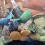 CLEARANCE lot of mixed tumbled stones 2.85kg hematite calcite etc Image 2