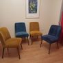 4 x Dining Chairs Mixed Colours Image 8