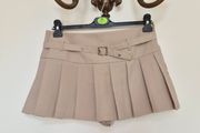 Pleated skort