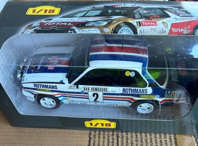 Opel Ancona rothmans 1/18