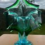 vintage hand blown art vase Image 5