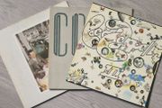 LP Led Zeppelin - III + Presence + Coda - Iconic records - LP albums.