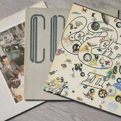LP Led Zeppelin - III + Presence + Coda - Iconic records - LP albums.