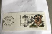 British stamp- Tower Bridge/Henry VIII