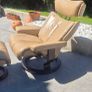 Ekornes Stressless Armchair and Footstool Image 7