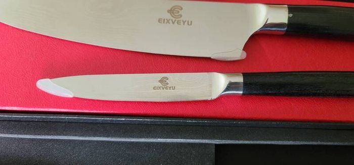 Premium EIXVEYU Professional Knife Set - 2 Pieces - Brand New