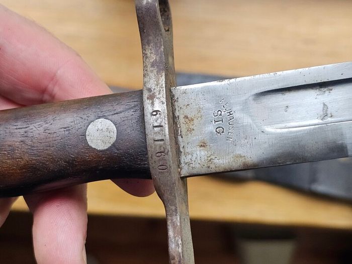 Swiss Bayonet S.I.G. 1894 Collectable Militaria