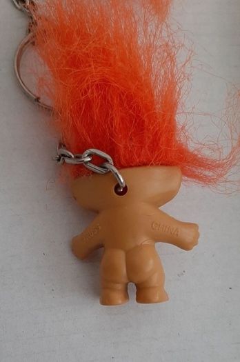 vintage troll mini keyring