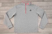FootJoy FJ Half Zip Quilted Golf Jumper Mens Medium