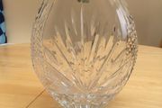 Heavy Galway Crystal Vase