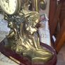Beautiful Art Deco-style mantel clock DiCaprio Collection two elegantly posed female figures, Postage available or Collection Image 5
