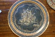 Antique Brass and Copper Charger