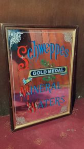 Schweppes Gold Medal Mineral Water Mirror