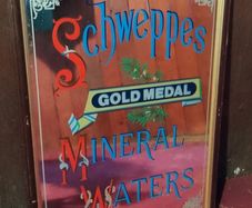 Schweppes Gold Medal Mineral Water Mirror