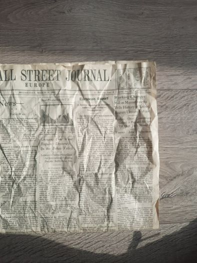 Wall Street Journal 1984 Europe