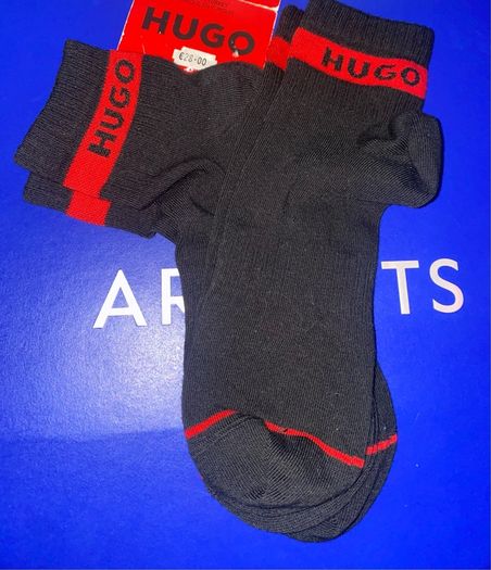 Hugo Boss Socks size 43 46 2 pack brand new